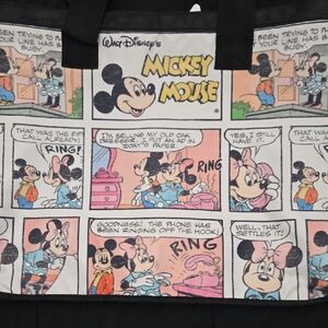 Disney Black and White Tote Bag